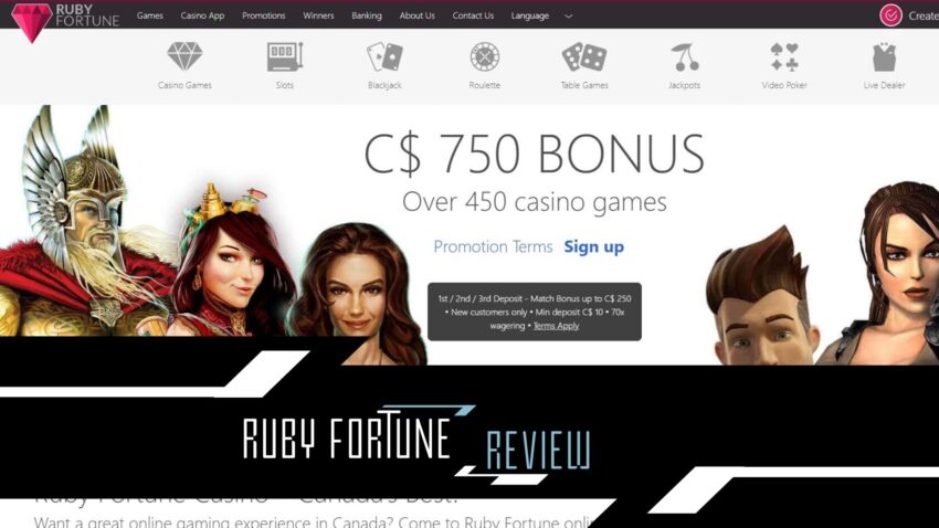 Ruby fortune casino review in Canada