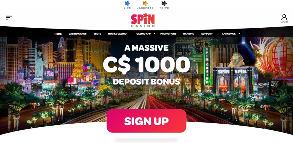 design of spin casino