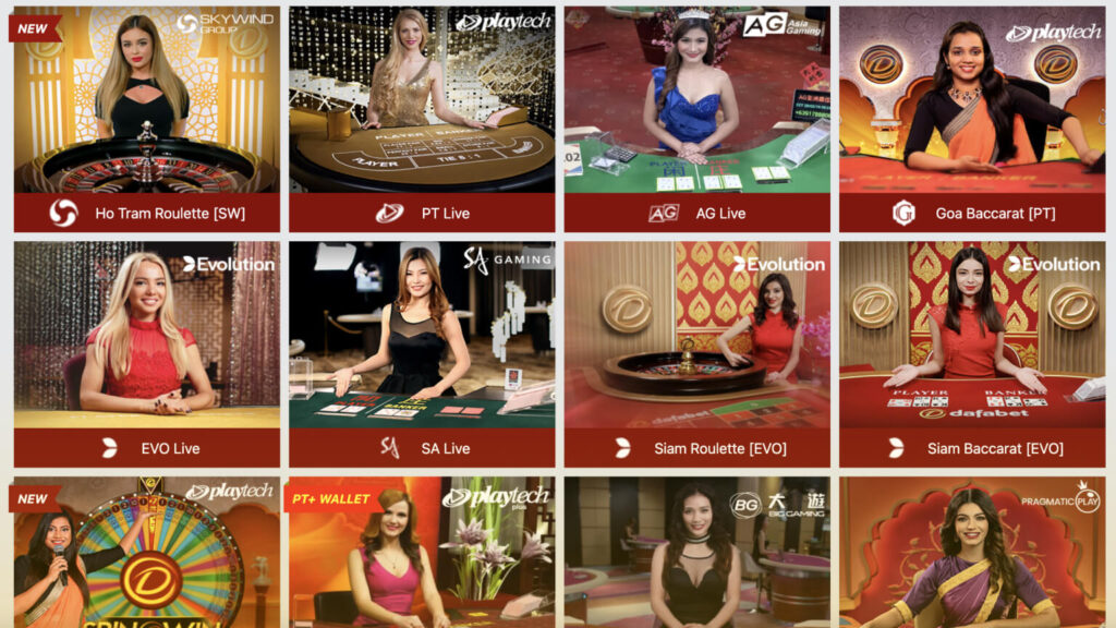 Dafabet live casino