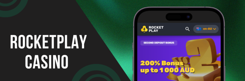 The official RocketPlay Casino Australian Users