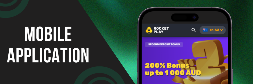 Mobile Application Rocketplay